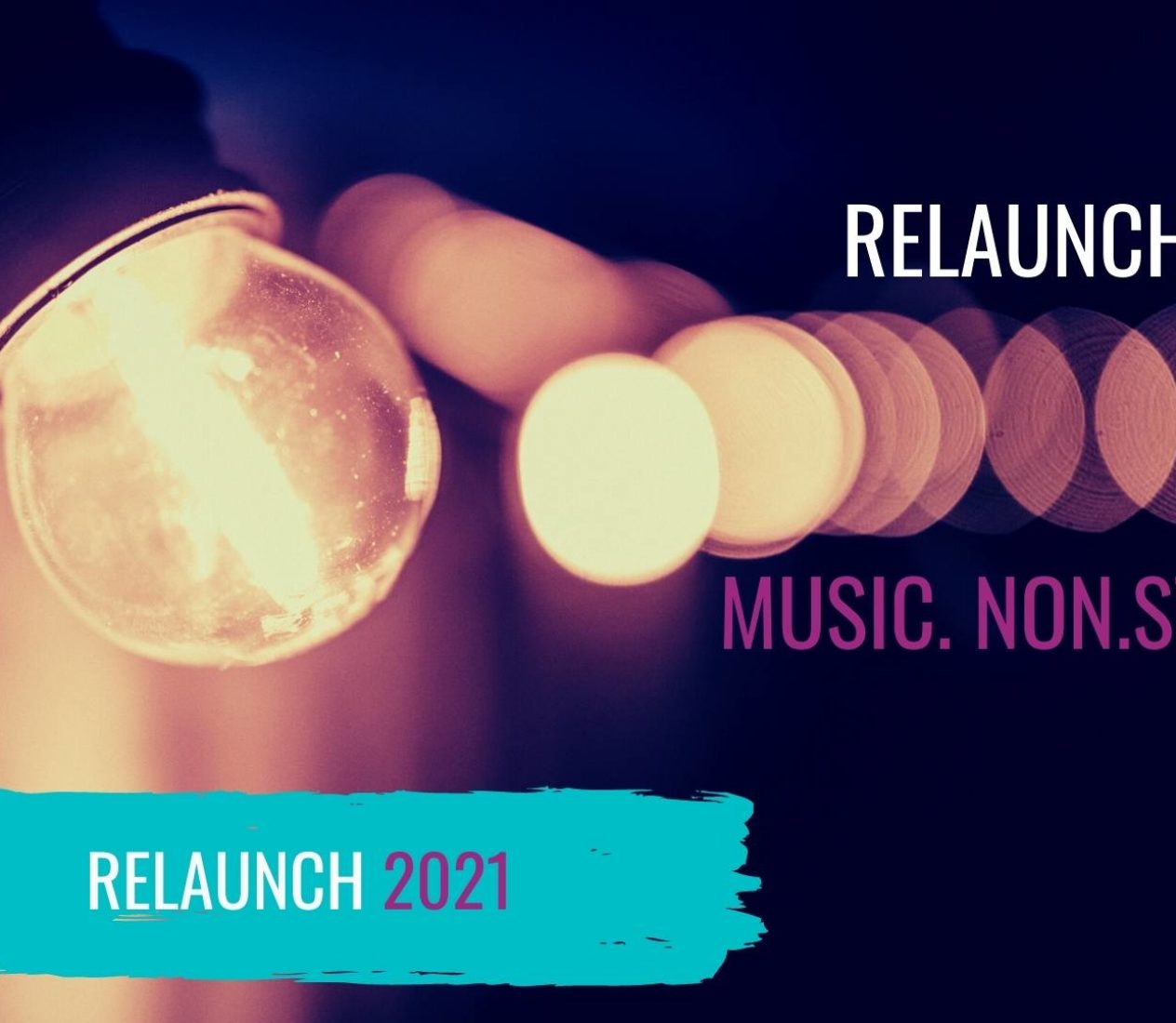 Blog Relaunch 2021: MUSIC. NON. STOP. mit frischem Anstrich